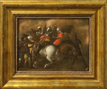 Jaques Courtois — Scontro tra cristiani e turchi